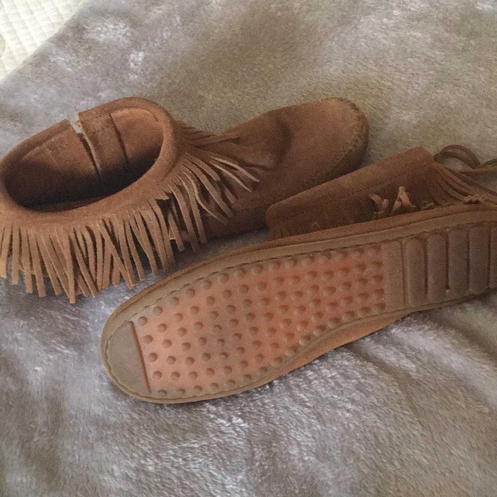 Minnetonka Fringe Booties
